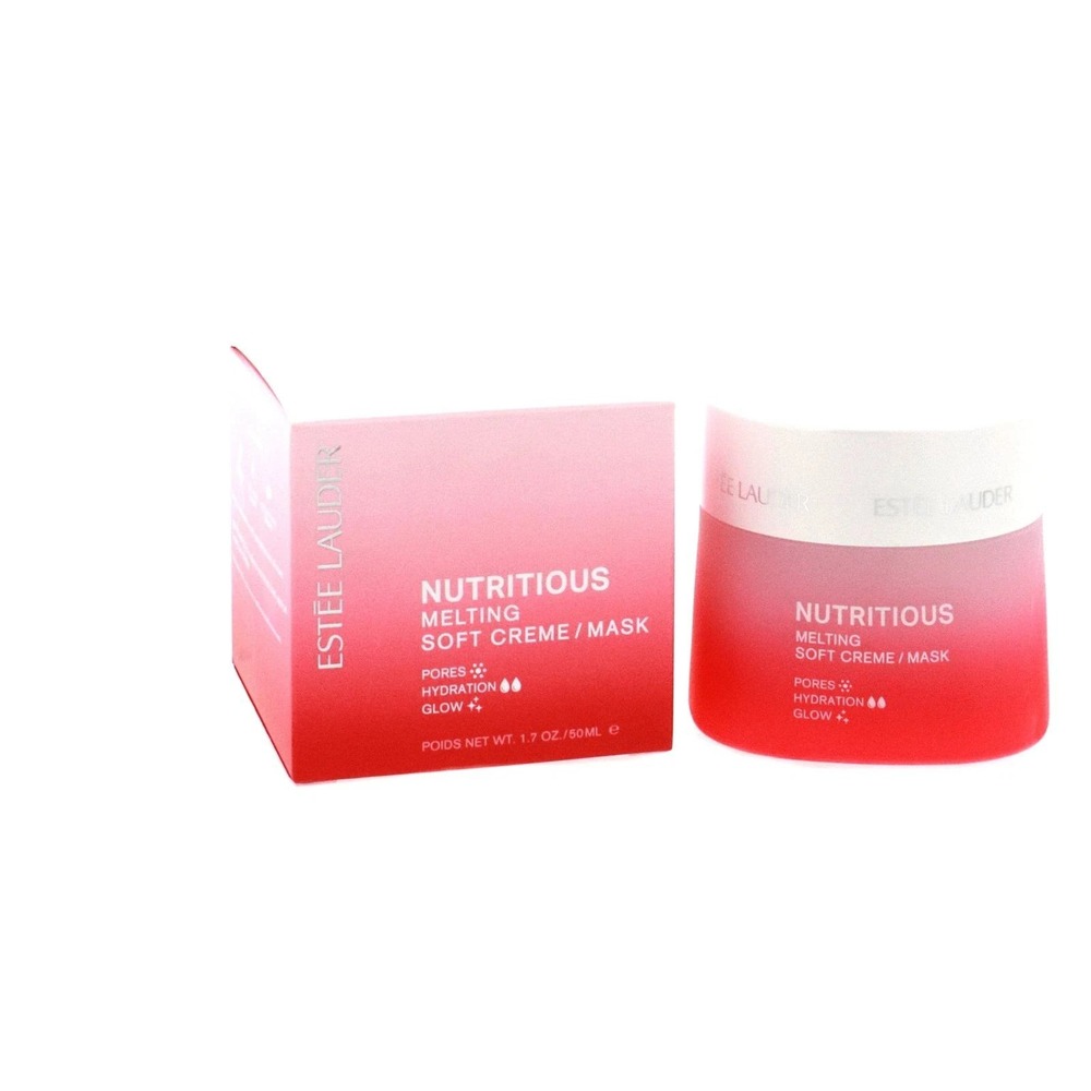 Estee Lauder Nutritious Melting Soft Creme Mask 1.7oz 50ml Pores Hydration Glow